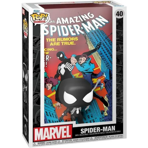 Funko Pop Comic Cover con la copertina di Amazing Spider-Man numero duecentocinquantadue
