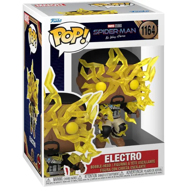 Funko Pop di Electro nella scena finale di No Way Home