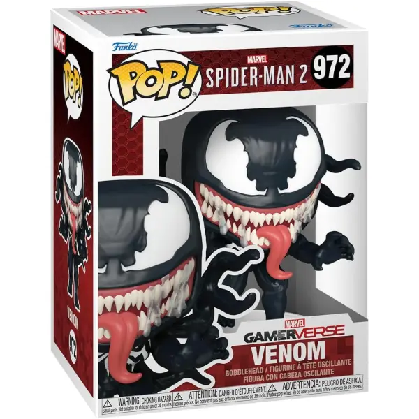 Funko Pop Games di Venom dal videogioco Spider-Man 2 in vinile