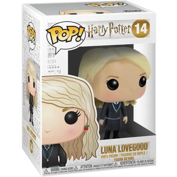 Funko Pop Luna Lovegood in vinile nella scatola da collezione