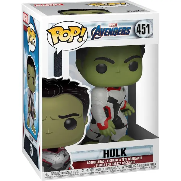 Funko Pop! di Hulk nella versione di Avengers: Endgame