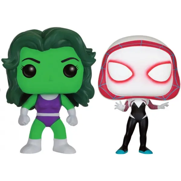 Confezione doppia Funko Pop! con She-Hulk e Spider-Gwen