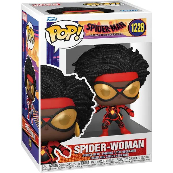 Funko Pop di Spider-Woman dal film Across the Spider Verse