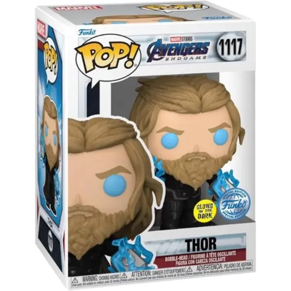 Funko Pop di Thor fosforescente in edizione limitata da Avengers Endgame