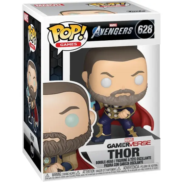 Funko Pop di Thor con Stark Tech Suit dal videogioco Marvel s Avengers