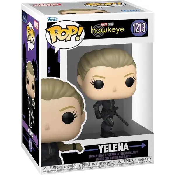 Funko Pop! TV Marvel Hawkeye — Yelena, bobble-head