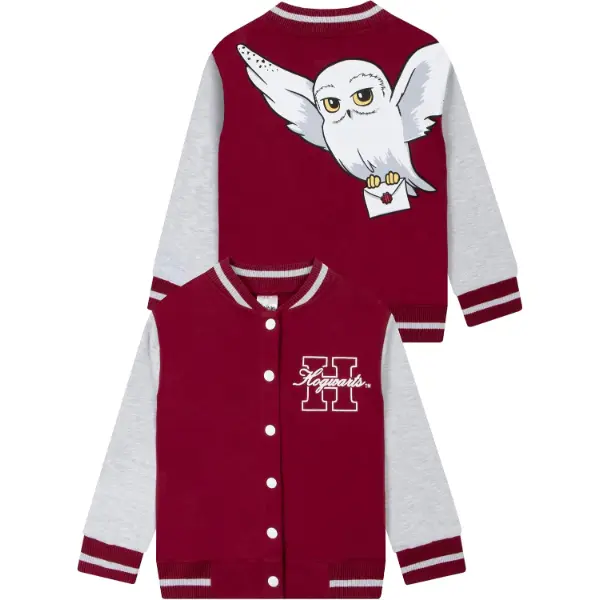 Giacca bomber stile baseball di Hogwarts per ragazzo