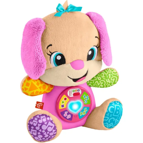 Fisher-Price giocattolo per l'apprendimento dei neonati peluche interattivo