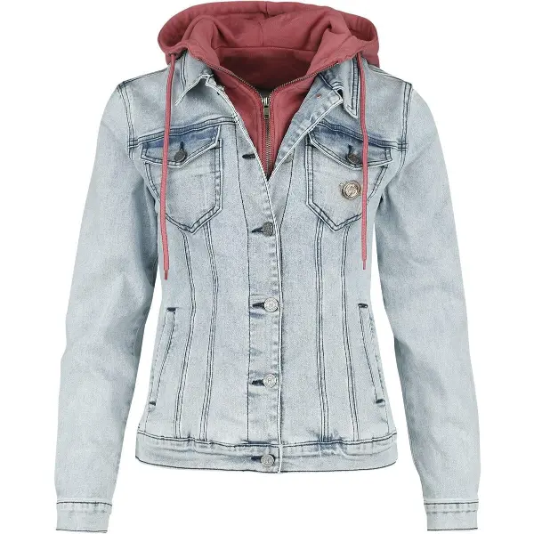 Giubbotto di jeans denim usato da donna ispirato a Hermione Granger