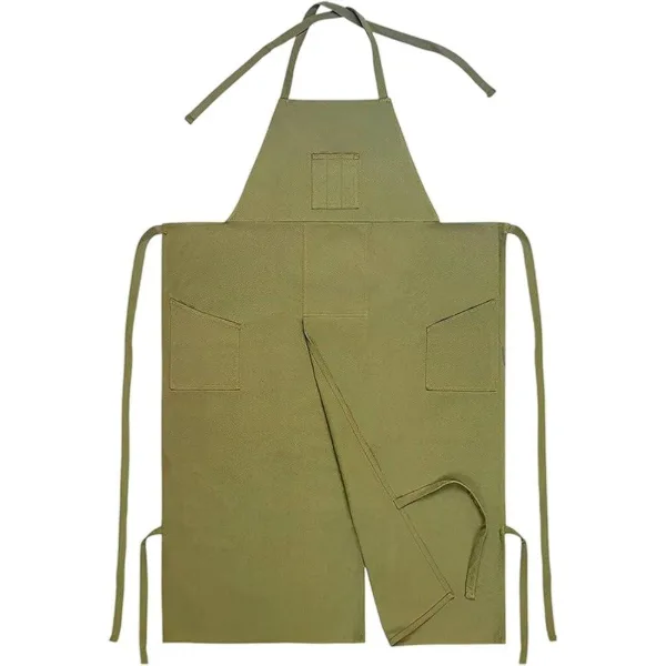 Grembiule da ceramica con gambe divise e tasche grandi