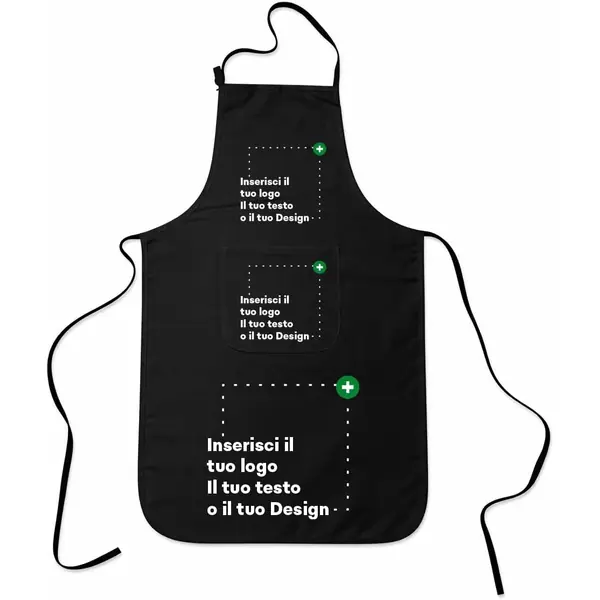 Grembiule da barbecue in cuoio scamosciato personalizzabile con il nome