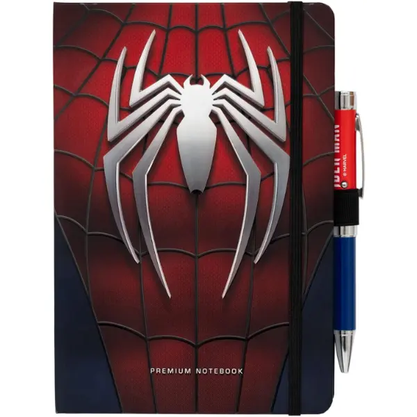 Taccuino A5 Grupo Erik di Spiderman con penna e pagine puntinate