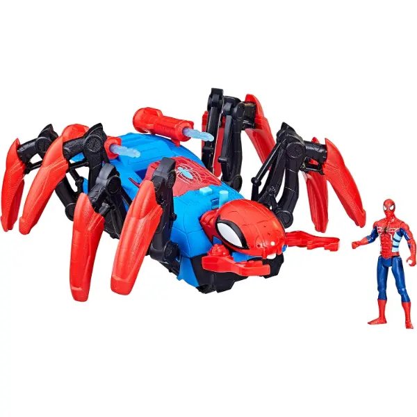 Giocattolo Hasbro Crawl N Blast Spider ragno motorizzato per bambini