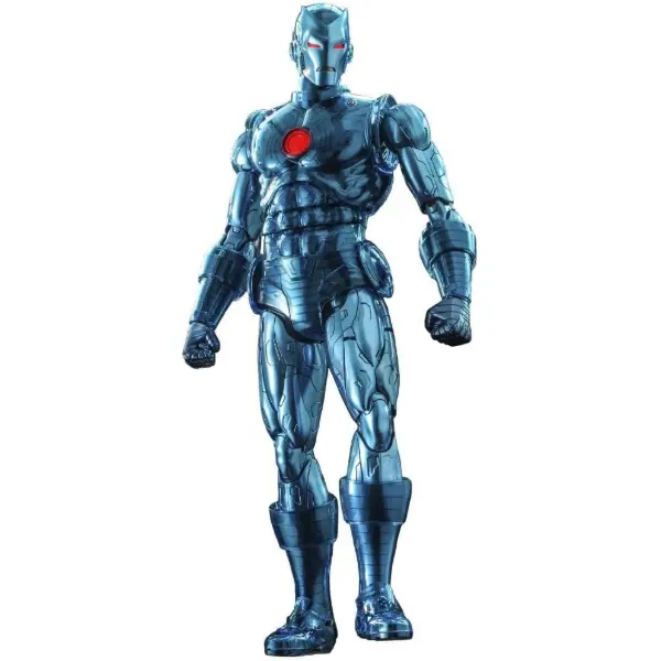 Figura Hot Toys diecast di Iron Man con armatura Stealth in scala uno a sei