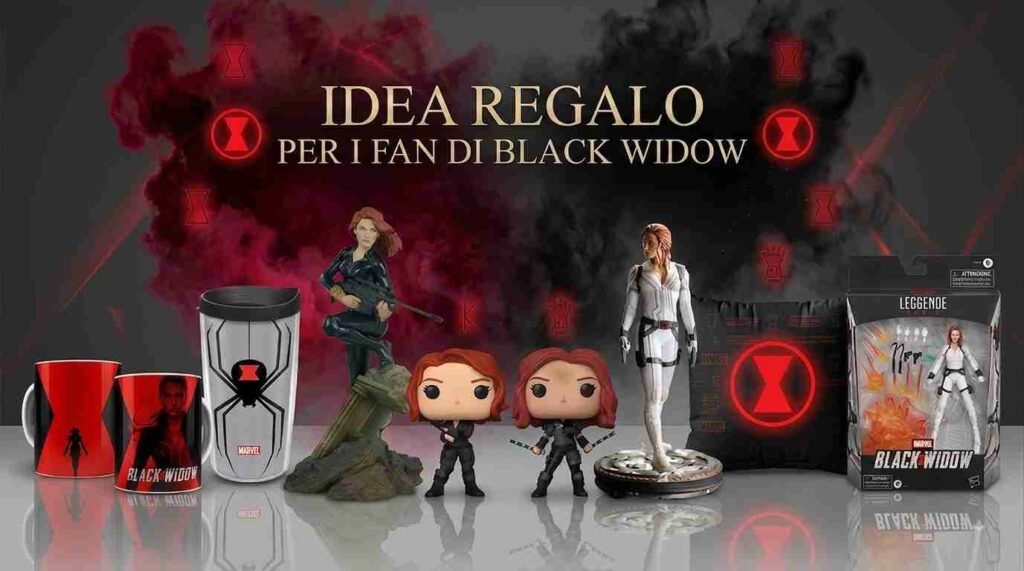 Regali Vedova Nera: 56 idee fra statue, Funko, fumetti, t-shirt e costumi di Natasha Romanoff