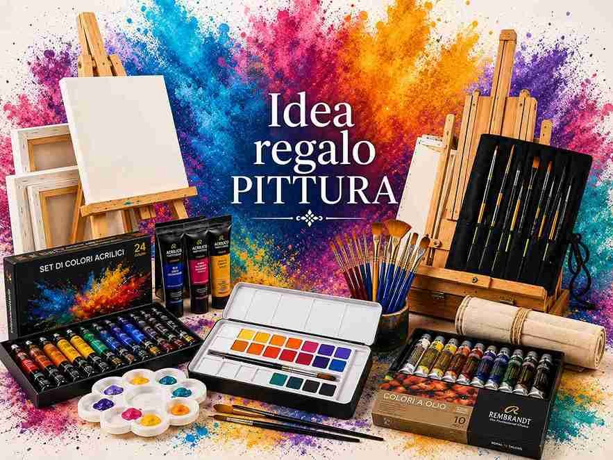Regali per Chi Ama Dipingere: 46 Idee tra Pennelli, Colori, Tele e Set Completi