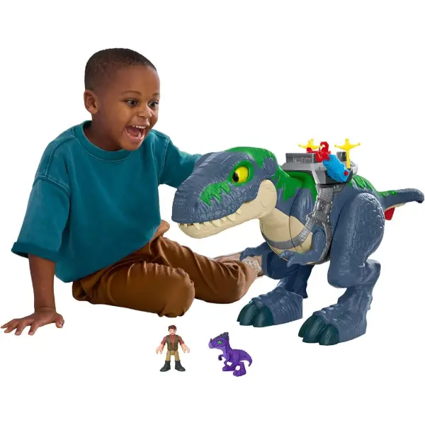 Imaginext Jurassic World T-Rex morso gigante giocattolo