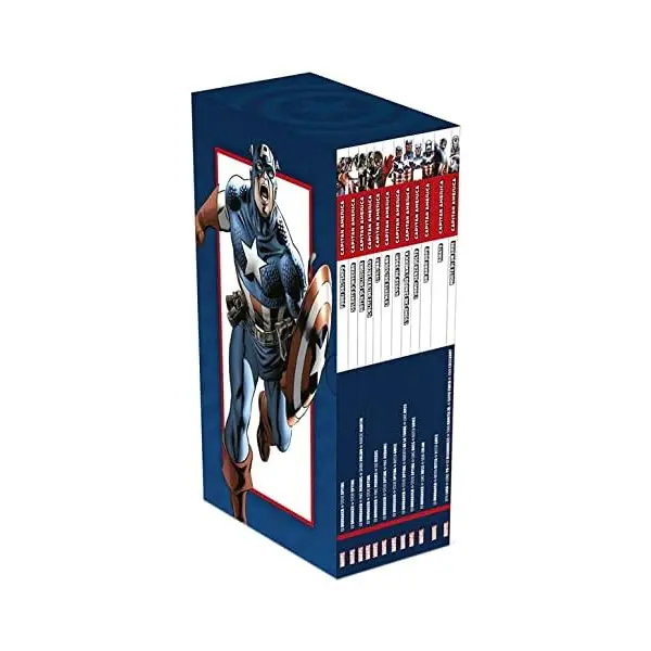 Cofanetto Panini con l'arco completo della morte e del ritorno di Capitan America