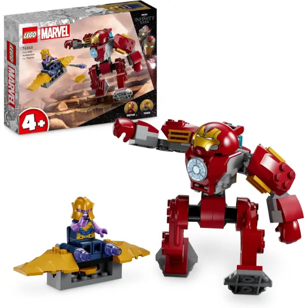 LEGO 76263 — Hulkbuster di Iron Man contro Thanos