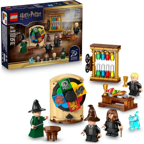 Set LEGO Harry Potter in miniatura della cerimonia del Cappello Parlante a Hogwarts