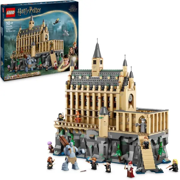 Set LEGO Harry Potter della Sala Grande di Hogwarts con undici minifigure