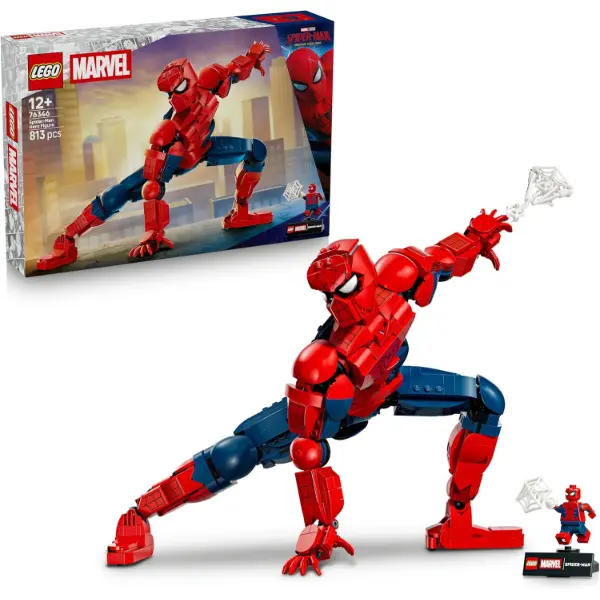 Action figure LEGO Marvel di Spider-Man da costruire e snodare
