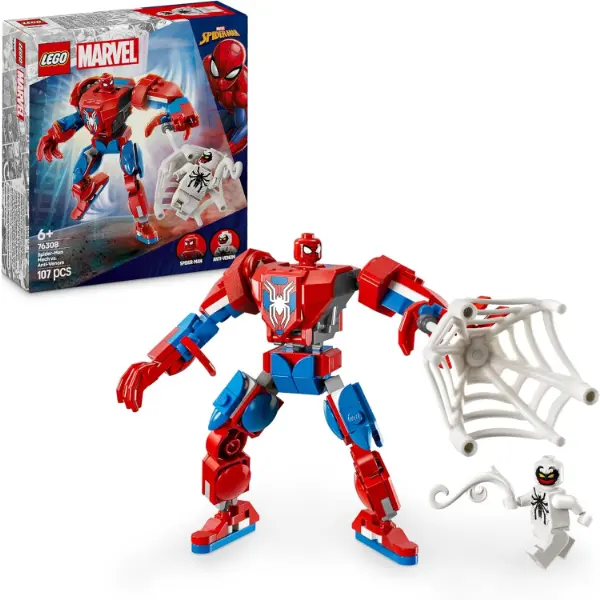 Set LEGO Marvel con il mech di Spider-Man contro Anti-Venom