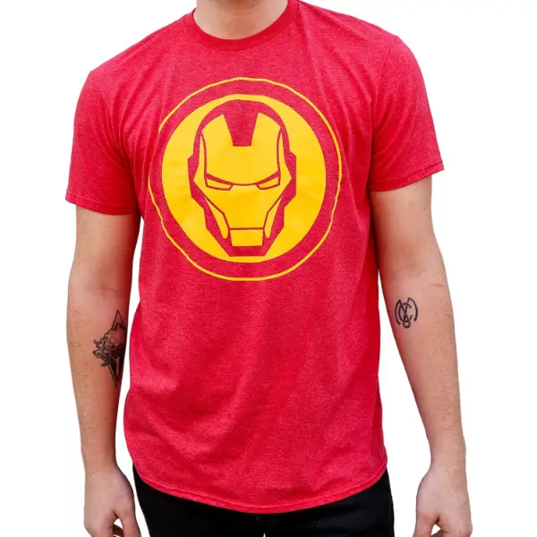 Marvel Avengers — T-shirt con logo Iron Man di Endgame