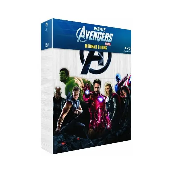 Marvel Complete Collection — Iron Man, Hulk, Thor e Capitan America in Blu-ray