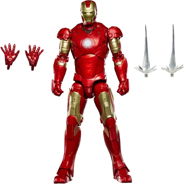 Action figure Marvel Legends di Iron Man Mark III da quindici centimetri
