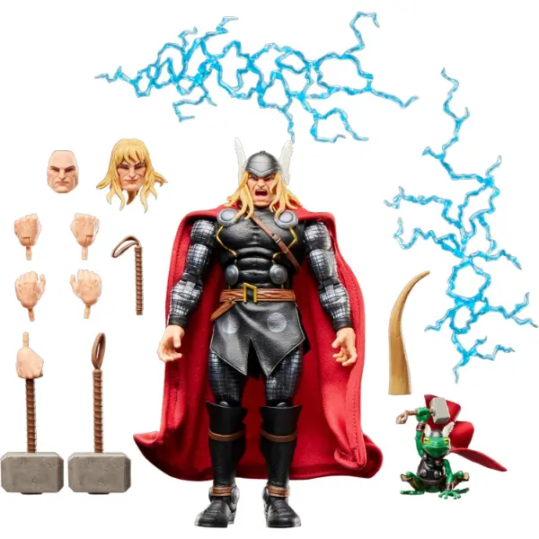 Action figure deluxe Marvel Legends Maximum Series di Thor da quindici centimetri
