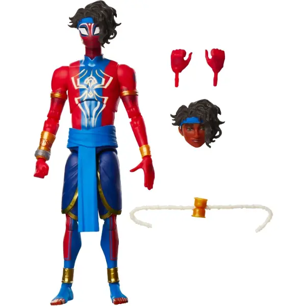 Action figure Marvel Legends di Pavitr Prabhakar ispirata al film Spider-Verse