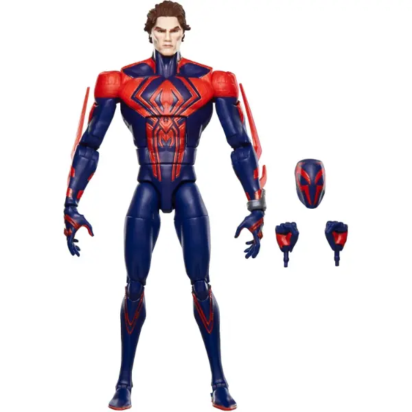 Action figure Marvel Legends di Spider-Man 2099 ispirata al film Spider-Verse