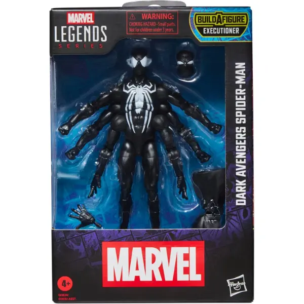 Action figure Marvel Legends di Spider-Man della saga Dark Avengers