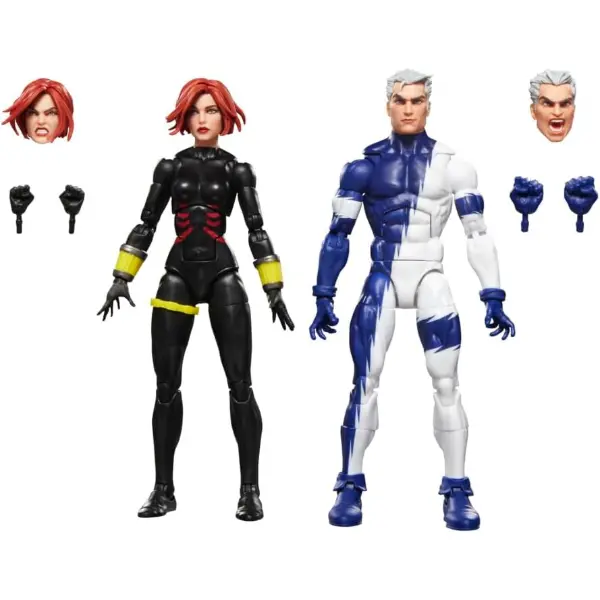 Marvel Legends Series — Black Widow e Quicksilver, Avengers: The Crossing