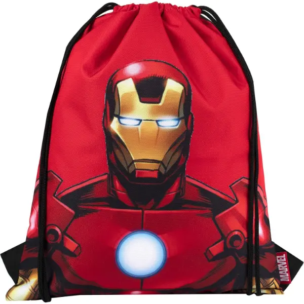 Sacca a cordoncino Marvel di Iron Man per bambino da palestra