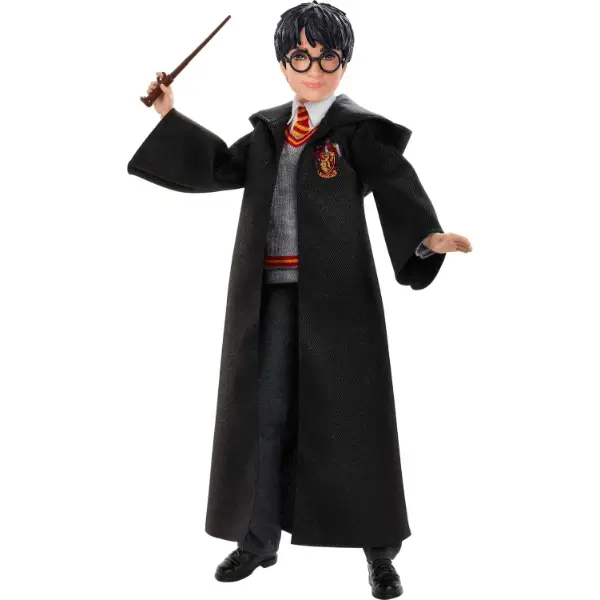 Personaggio articolato Mattel di Harry Potter alto venticinque centimetri con uniforme di Hogwarts