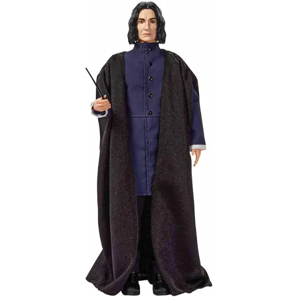 Personaggio articolato Mattel di Severus Piton con mantello nero da collezione