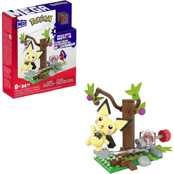 Set di costruzioni MEGA Pokemon Adventure Builder foresta di Pichu