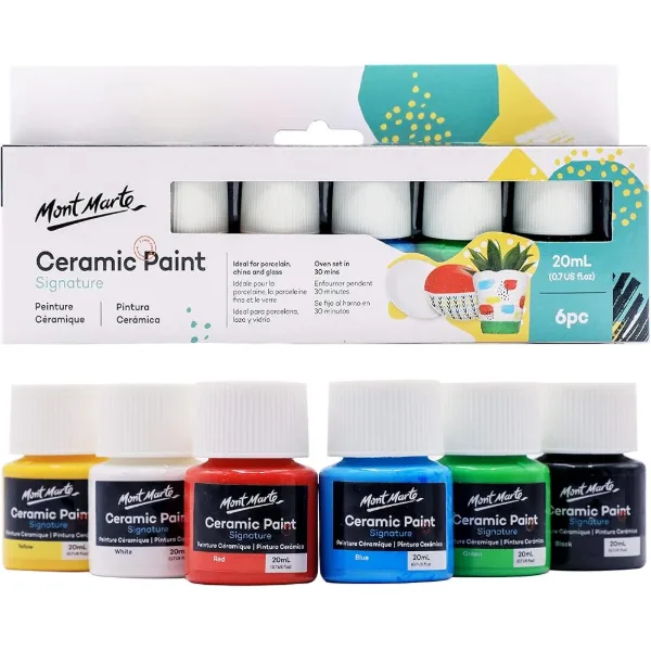 Set di 6 colori liquidi per ceramica Mont Marte