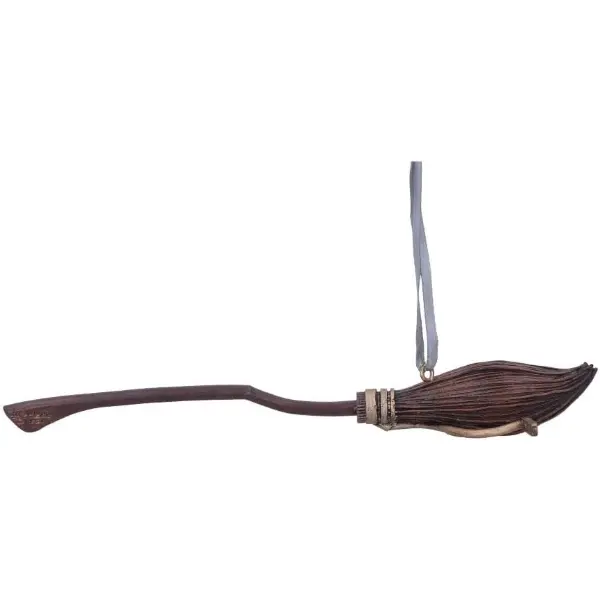 Decorazione da appendere Nemesis Now della Nimbus 2000 in resina marrone
