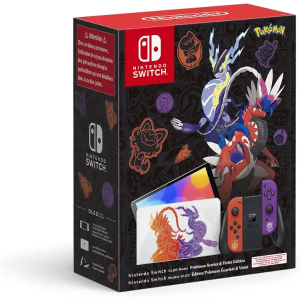Console Nintendo Switch OLED edizione speciale Pokemon Scarlatto e Violetto