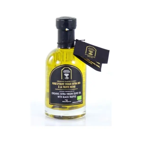 Olio extravergine di oliva biologico al tartufo nero