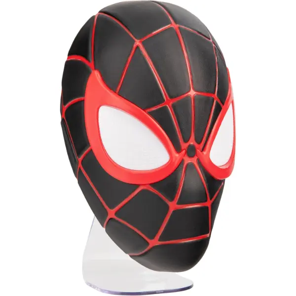 Lampada LED Paladone a forma di maschera dell Uomo Ragno Miles Morales da parete