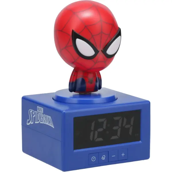 Sveglia digitale Paladone di Spider-Man con luce notturna e musica