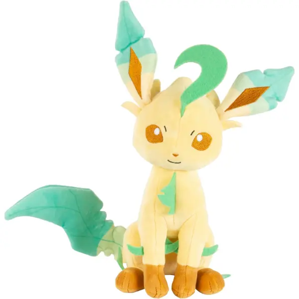 Peluche ufficiale Pokemon Leafeon verde da venti centimetri