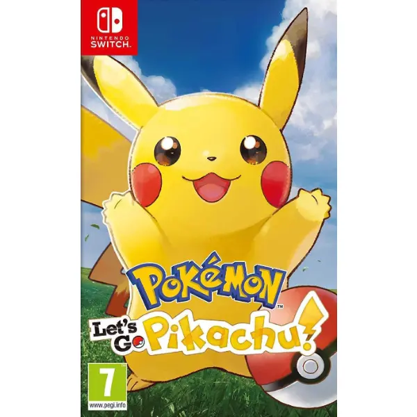 Gioco Pokemon Let's Go Pikachu per Nintendo Switch in confezione
