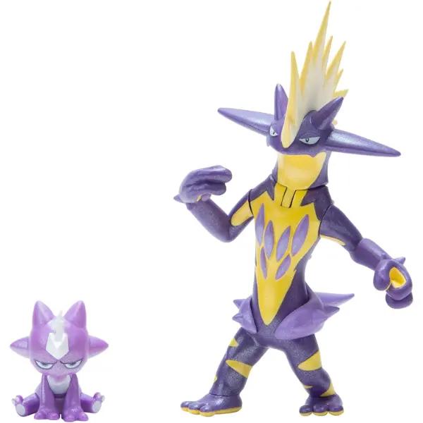 Confezione Pokemon Select Evolution con le figure di Toxel e della sua evoluzione