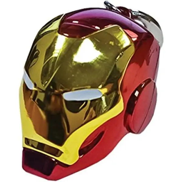 Portachiavi Marvel a forma di casco di Iron Man