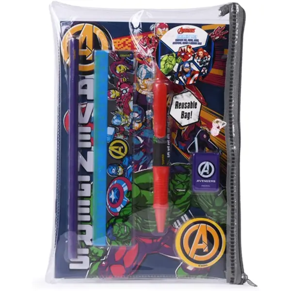 Pyramid — Kit cancelleria Marvel Avengers Burst